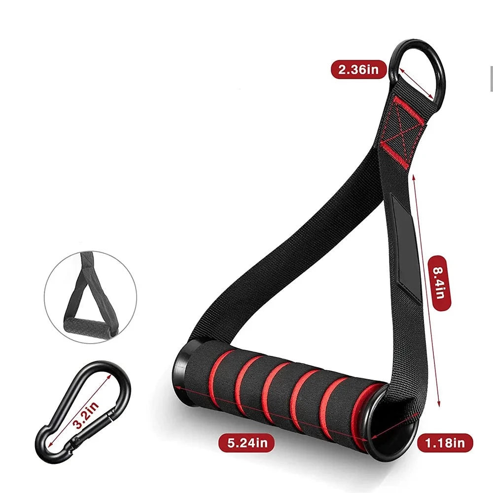 D-Ring Metal Gym Handles Grip