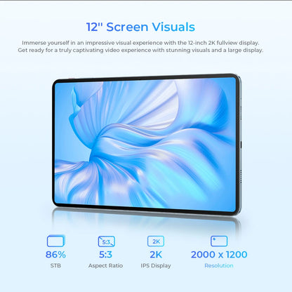 12" FHD+ 12GB+256GB 11000mAh Tablet