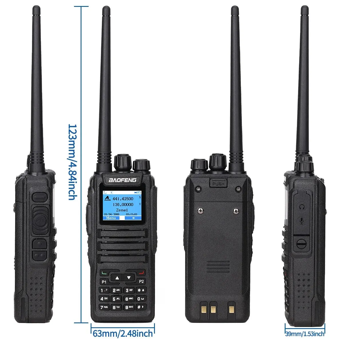 DMR DM 1701 Digital Walkie Talkie