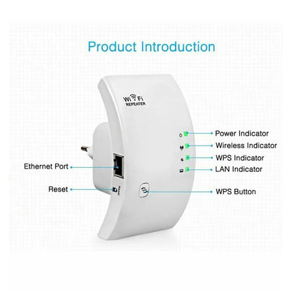 00M 2.4G  Wireless WiFi Booster