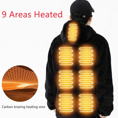 USB Heated Winter Hoodie