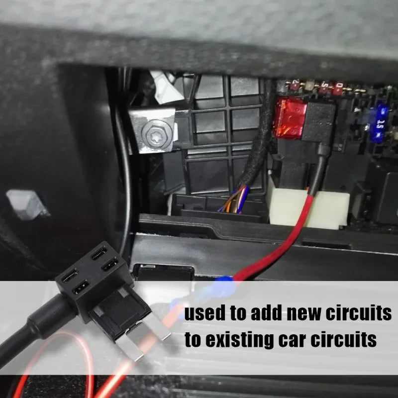 Car Fuse Holder Power Adapter