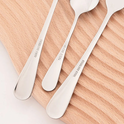 16Pcs/Spoon Knife Tableware Silverware Set