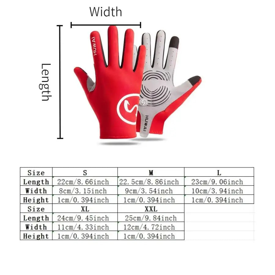 Touch Screen Cycling Gloves