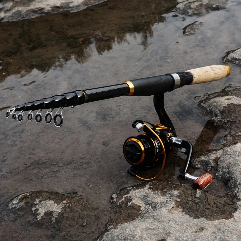 Fishing Rod and Reel Combo Set