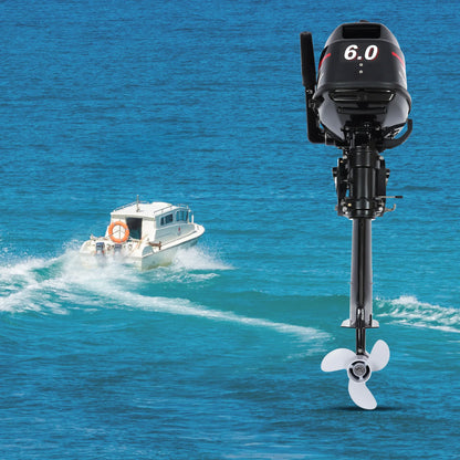 102CC 2-Stroke 6HP Outboard Trolling Motor