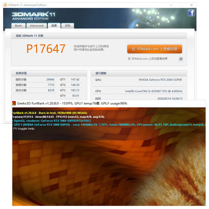 RTX 2060 8GB Super Graphics Cards