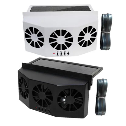 Solar Car Ventilator with Battery