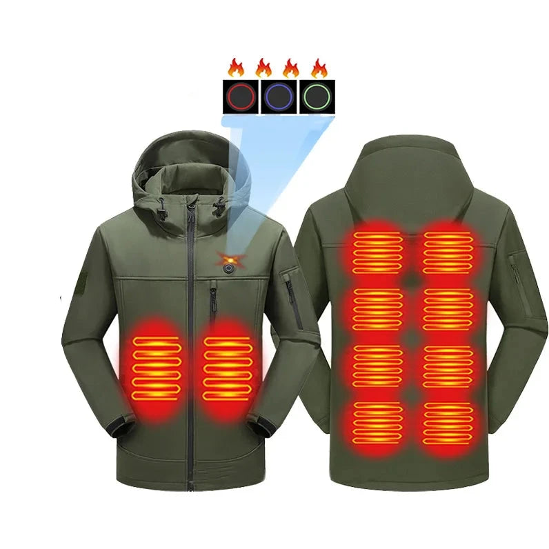 Heated Winter Motorcycle Jacket