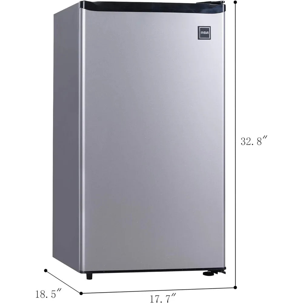 Compact 3.2 cu. ft. Mini Fridge with Freezer