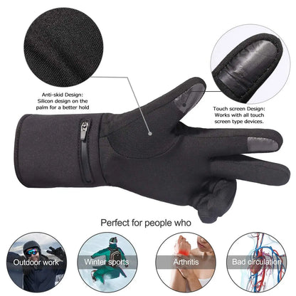 Heated Gloves, Rechargeable Electric