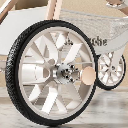 360 Degree Rotating Lightweight Baby Stroller