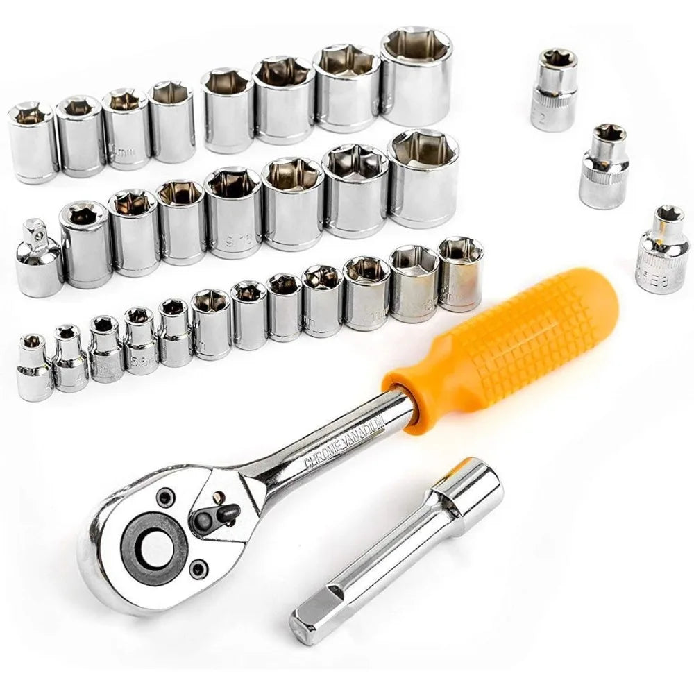 128 Piece General Household Hand Tool Kit