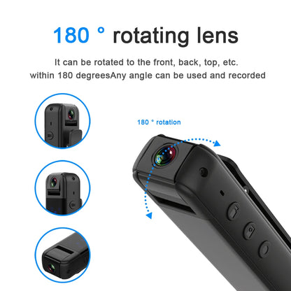 HD 1080P Mini Digital Pocket Body Camera