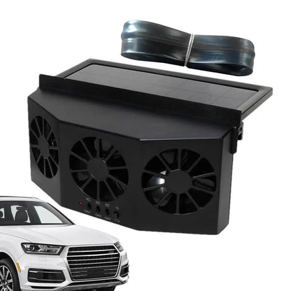 Solar Car Ventilator with Battery