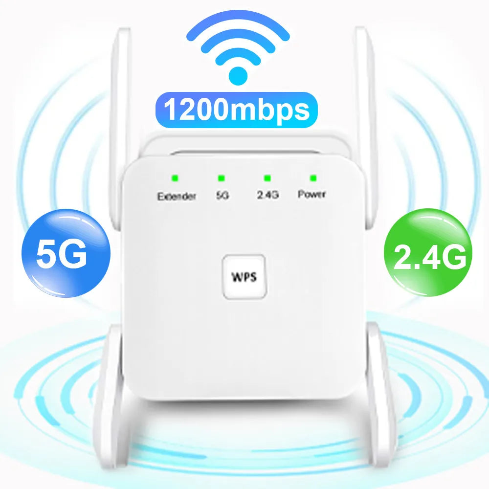 5G 1200Mbps Wireless Wifi Amplifier Router