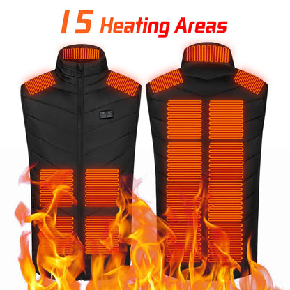 Heated 21-Area Vest