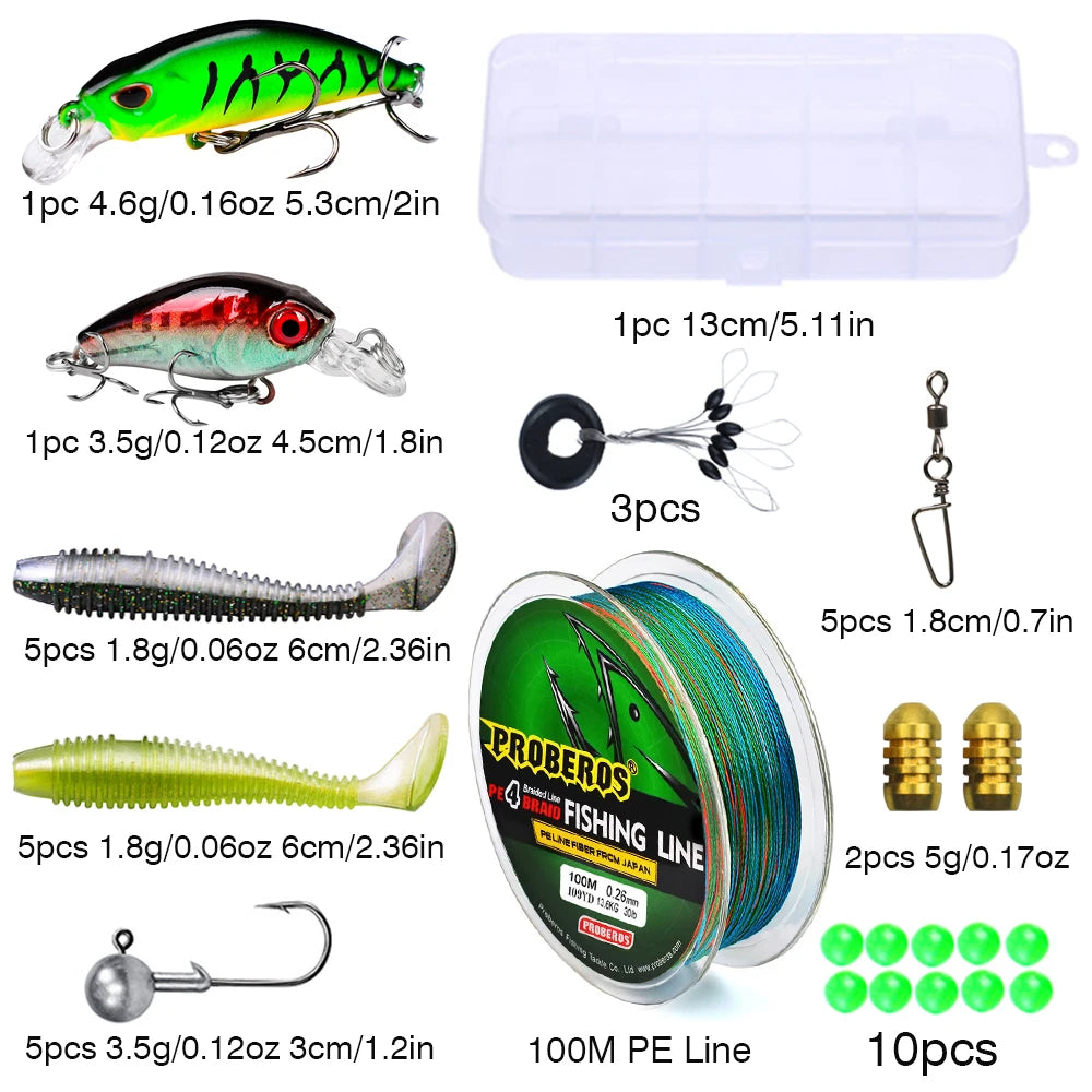 Fishing Rod and Reel Combo Set