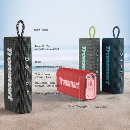 Portable Dual-Driver Bluetooth Speaker