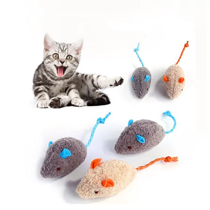 1Pc Furry Plush Cat Toy