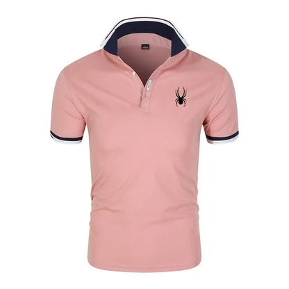 Men's Lapel Anti-pillin Polo Shirt