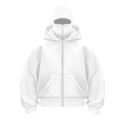 Warm Casual Zip Hoodie