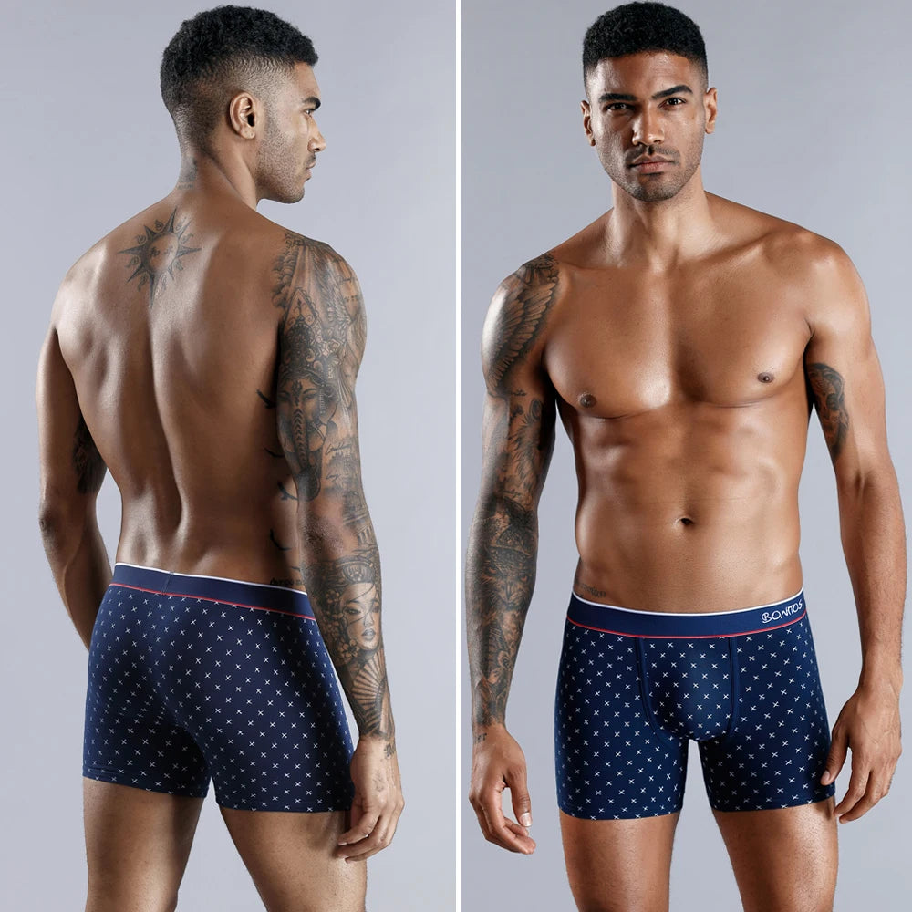 Cotton Print Boxer Shorts for Men