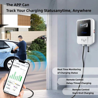 32A 7/11/22KW Electric Vehicle Car Charger