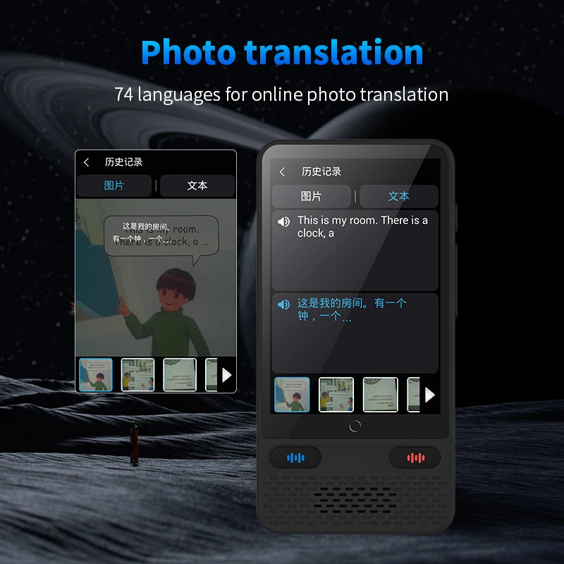Overseas translator multi-language