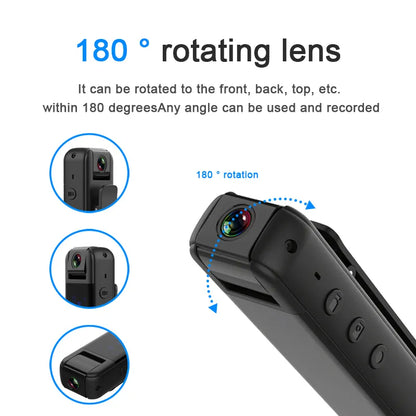 HD 1080P night vision mini DV Body camera