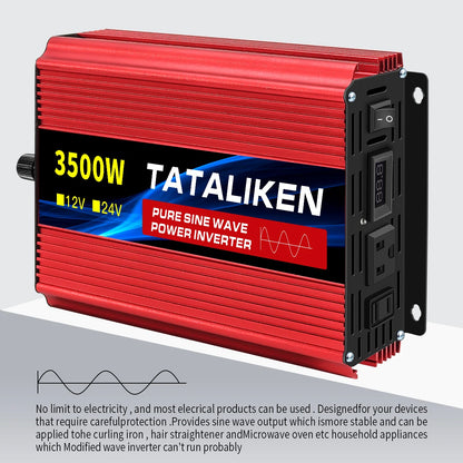 1600w-4500W 12V/24V to AC 110V 60Hz  Inverter