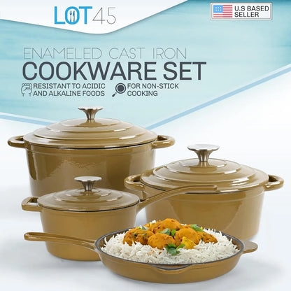 7 Piece Non-Stick Cookware Set