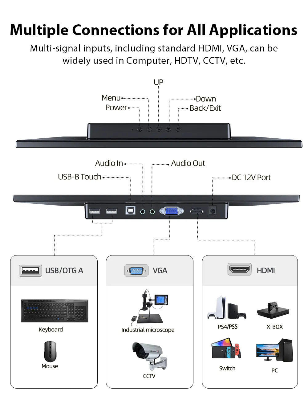 14.0 Inch Touch Portable Monitor