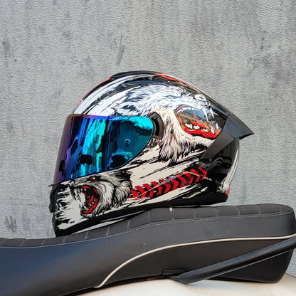 Double Visor Motorcycle Helme