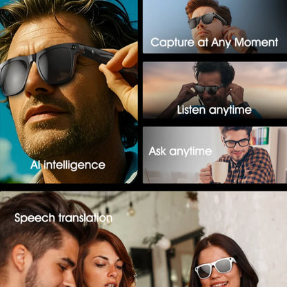 6K HD AI Smart Camera Glasses
