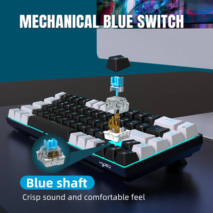 68 Keys Mechanical Keyboard