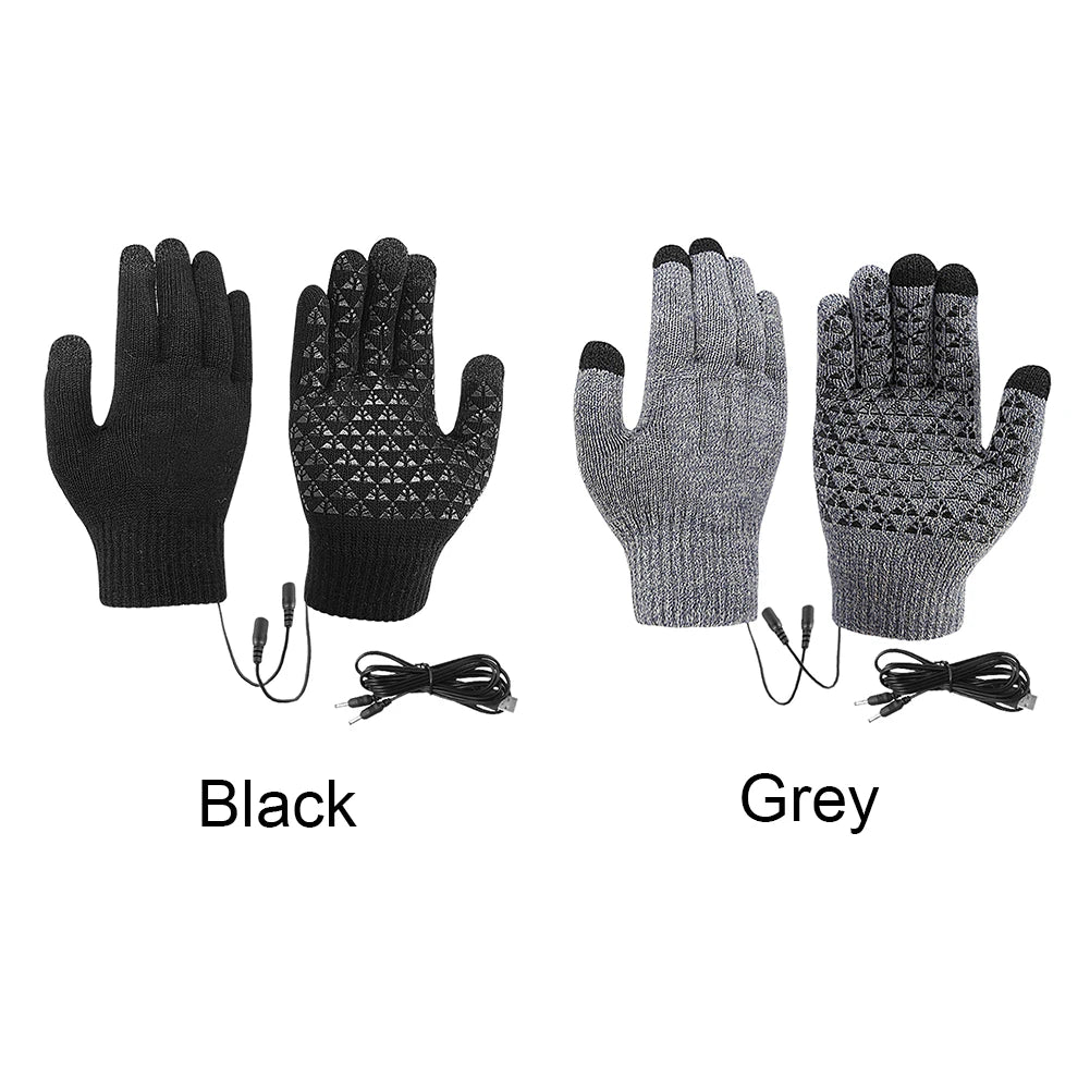 Heated USB Winter Gloves