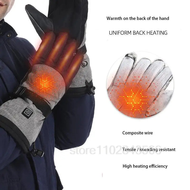 Heated Battery Gloves for Winter