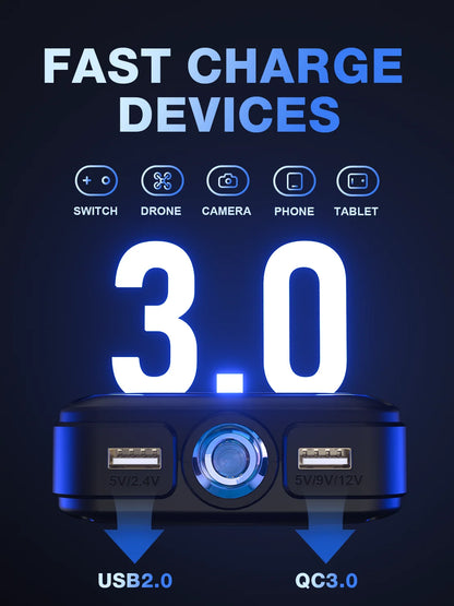 2000A Car Power Bank Jump Starter