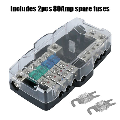 24V 12V 30A 60A Fuse Box