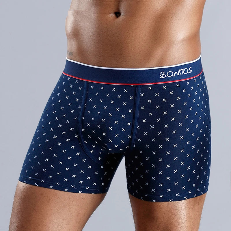 Cotton Print Boxer Shorts for Men