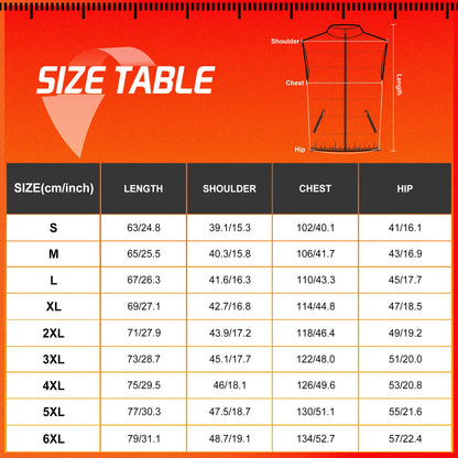 Heated 21-Area Vest