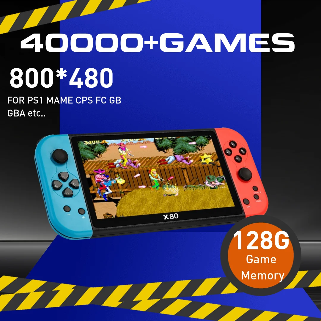 NEW 7.0" Screen Handheld Game Console