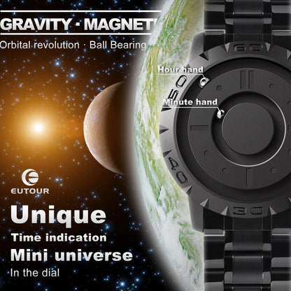 Men Waterproof Magnetic Watches