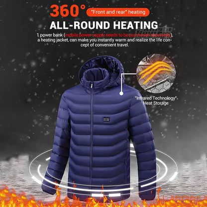 USB Heated Motorcycle Jacket