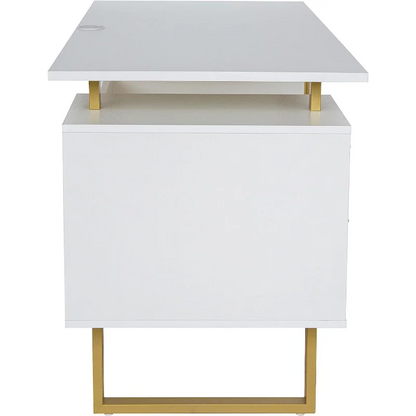 51.25” W-Modern Office Large Floating Desk