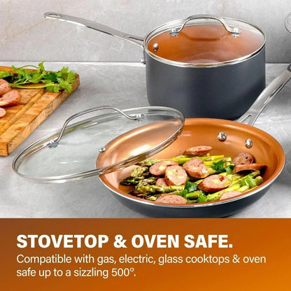 Non Stick Pots for Cooking Set