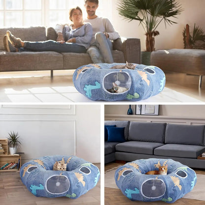 Cat Tunnel Bed
