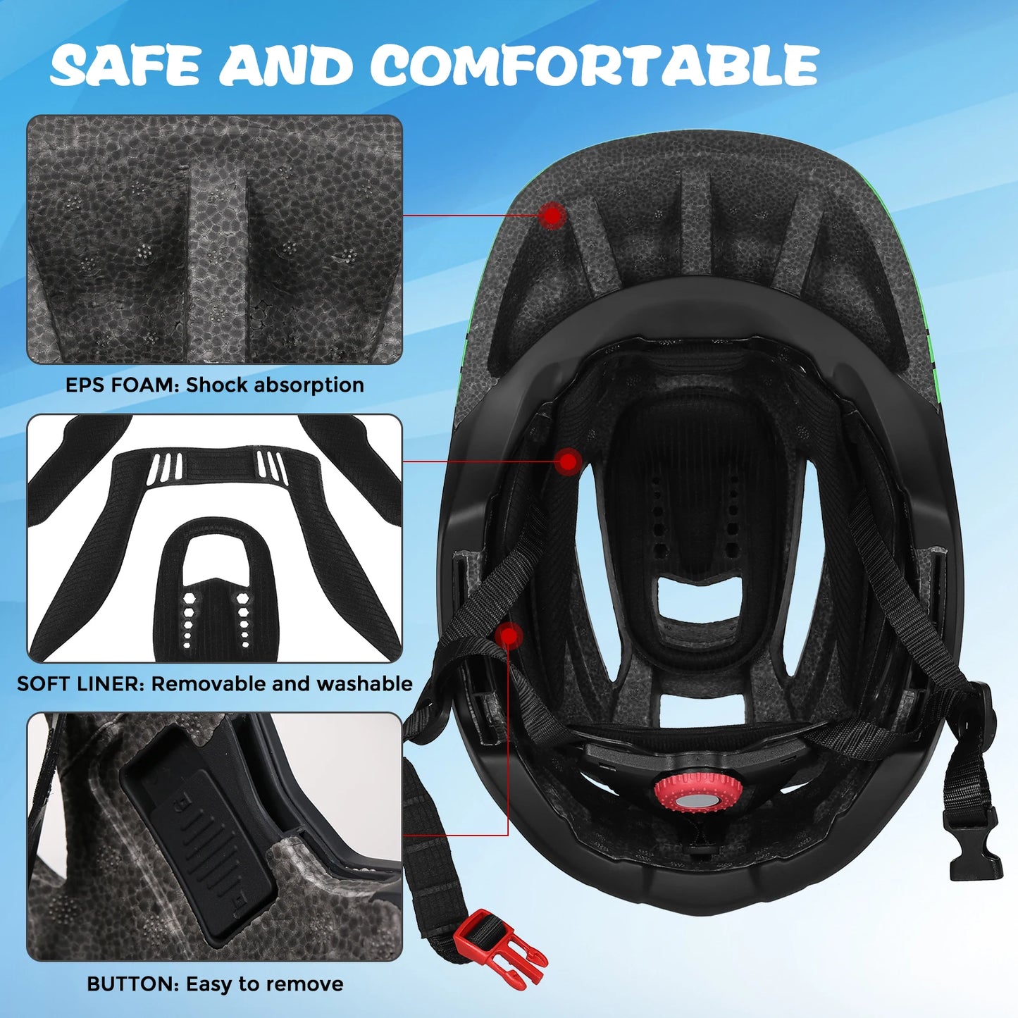 Child Sports Safety Cycling Bicycle Helmet