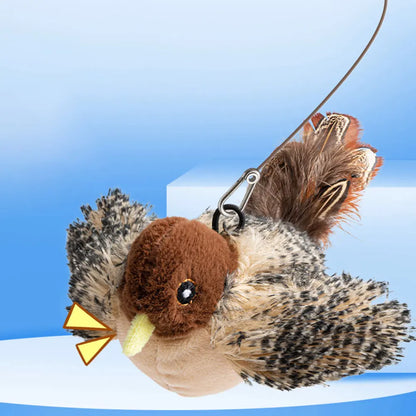 Flying Bird Cat Toy